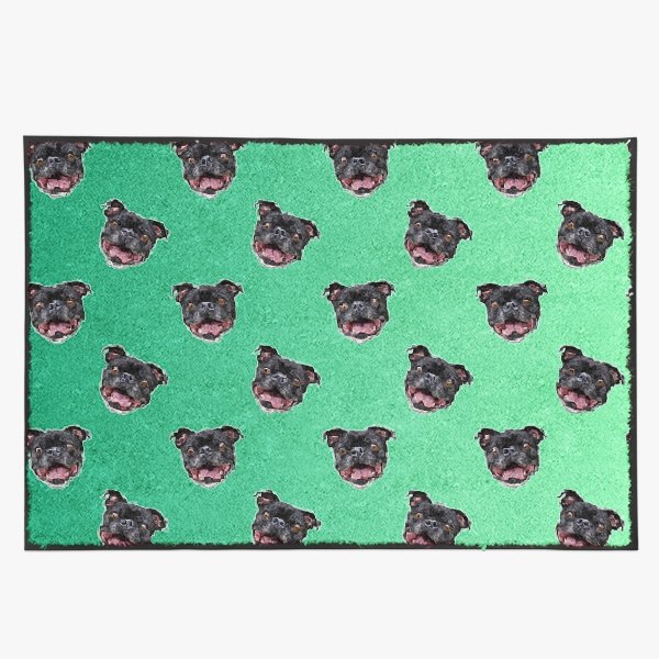 Custom Pet Art Floor Mats - Pop Your Pup!™