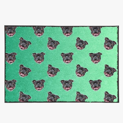 Custom Pet Art Floor Mats - Pop Your Pup!™
