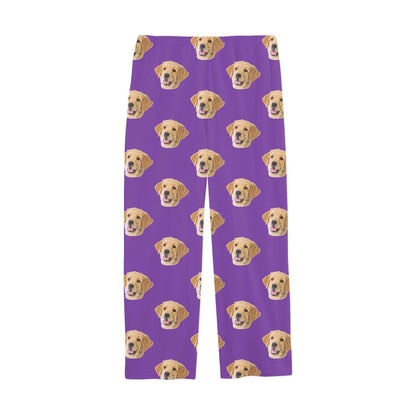 Custom Pet Art Ladies Pajamas - Custom pet art of your dog or cat by pop-your-pup