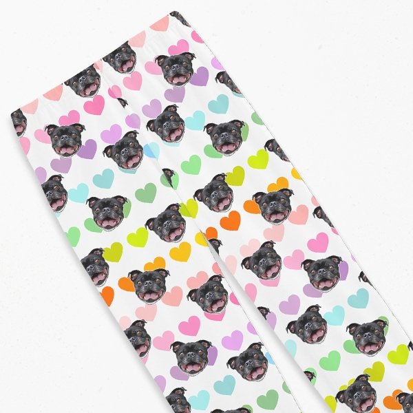 Custom Pet Art Ladies Pajamas - Pop Your Pup!™