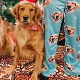 Custom Pet Art Ladies Pajamas - Custom pet art of your dog or cat by pop-your-pup
