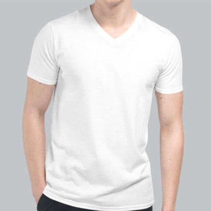 Custom Pet Art Mens V-neck - Pop Your Pup!™