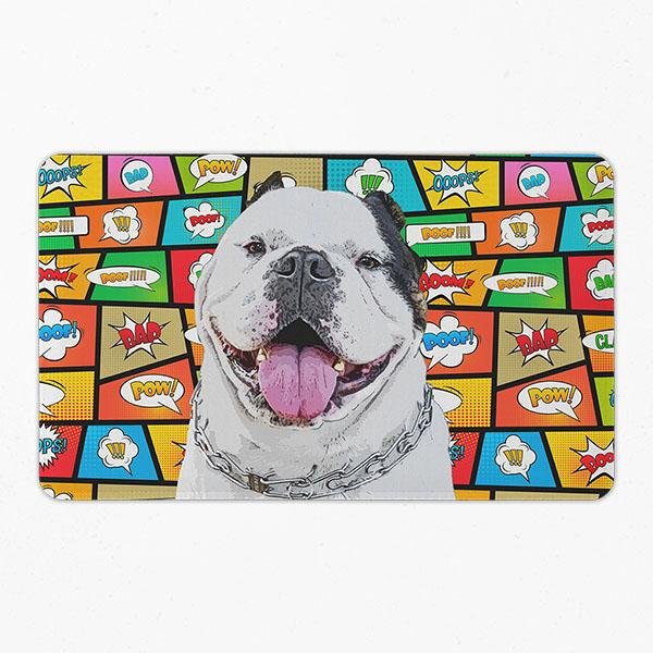 Custom Pet Art Pet Placemats - Pop Your Pup!™