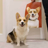 Cartel de arte de mascotas personalizado
