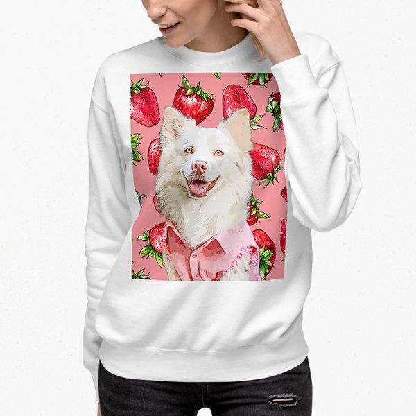 Custom Pet Art Unisex Sweater - Pop Your Pup!™