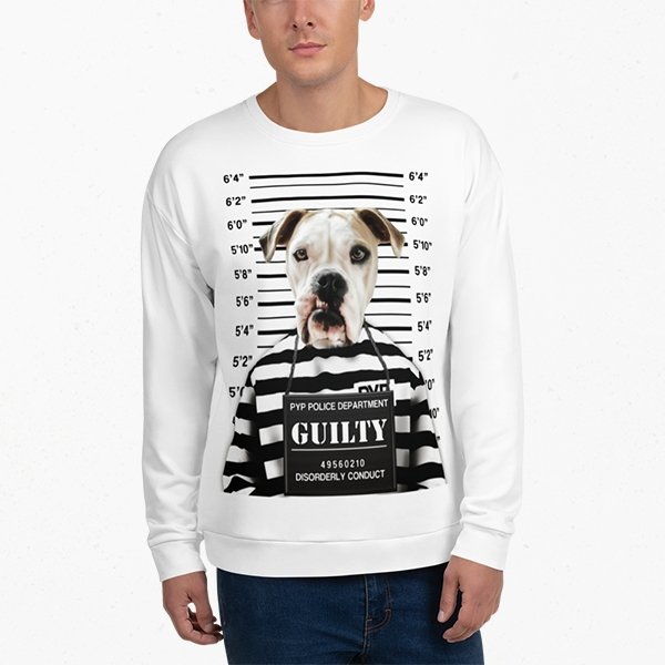 Custom Pet Art Unisex Sweater - Pop Your Pup!™