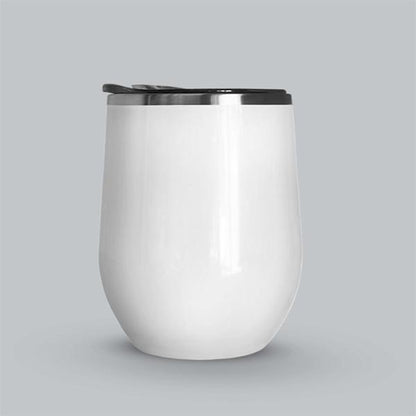 Custom Pet Art Wine Tumbler - Pop Your Pup!™