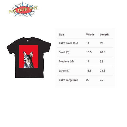 Custom Pet Art Youth Crew - Custom pet art of your dog or cat by pop-your-pup