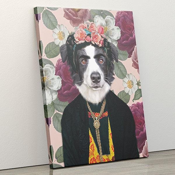 Frida - Canvas Wrap - Pop Your Pup!™