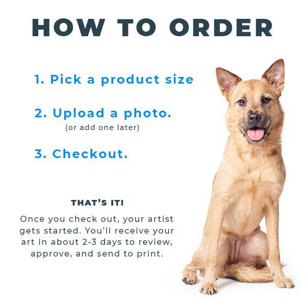 Notorious D.O.G. - Canvas Wrap - Pop Your Pup!™