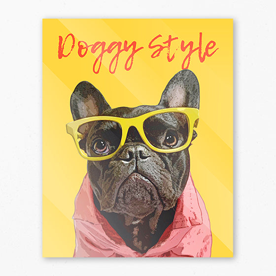 Original Pet Pop Art Acrylic Wall Art - Custom pet art of your dog or cat by pop-your-pup