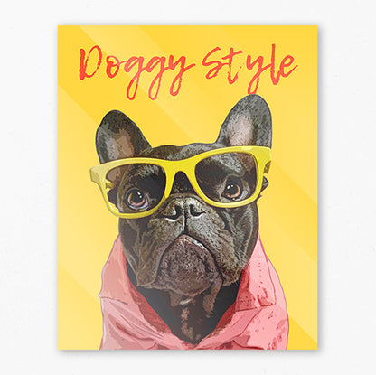 Original Pet Pop Art Acrylic Wall Art - Custom pet art of your dog or cat by pop-your-pup