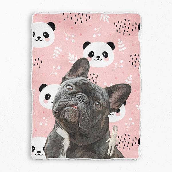 Original Pet Pop Art Baby Sherpa Blanket - Pop Your Pup!™