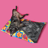 Original Pet Pop Art Dog Bed - Custom pet art of your dog or cat by pop-your-pup