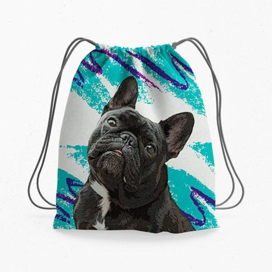 Original Pet Pop Art Drawstring Bag - Pop Your Pup!™