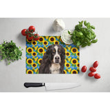 Original Pet Pop Art Glass Cutting Board - Custom pet art of your dog or cat by pop-your-pup