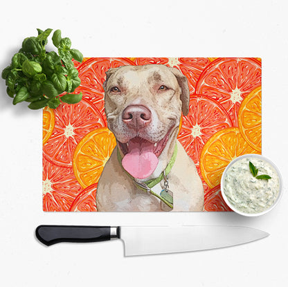 Original Pet Pop Art Glass Cutting Board - Custom pet art of your dog or cat by pop-your-pup