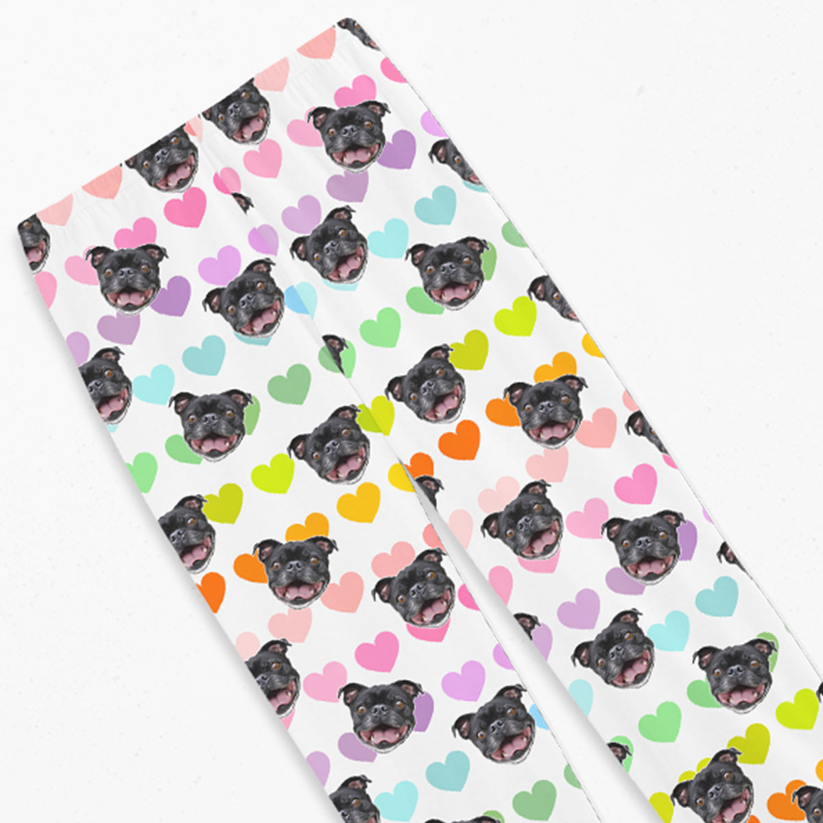 Original Pet Pop Art Ladies Pajamas - Custom pet art of your dog or cat by pop-your-pup