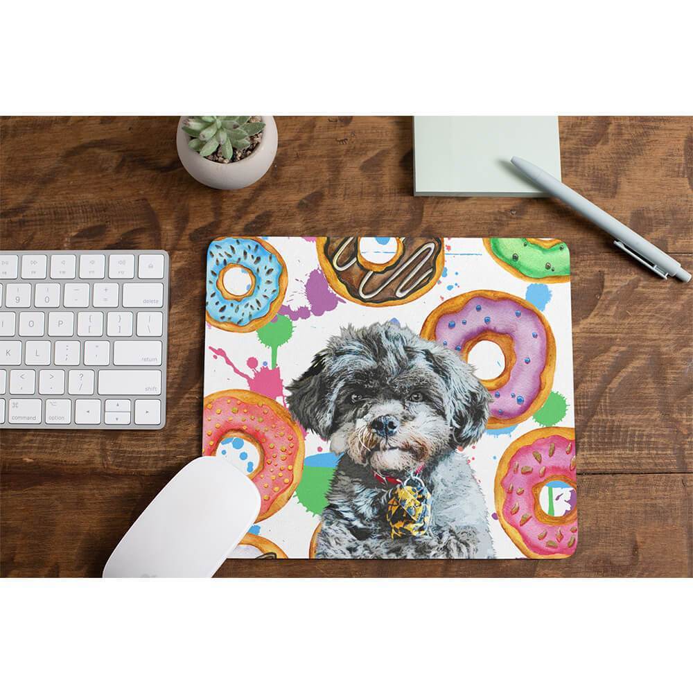 Original Pet Pop Art Mousepads - Custom pet art of your dog or cat by pop-your-pup