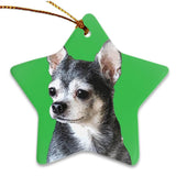 Original Pet Pop Art Porcelain Ornaments - Custom pet art of your dog or cat by pop-your-pup