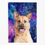 Original Pet Pop Art Premium Canvas Poster - Custom pet art of your dog or cat by pop-your-pup