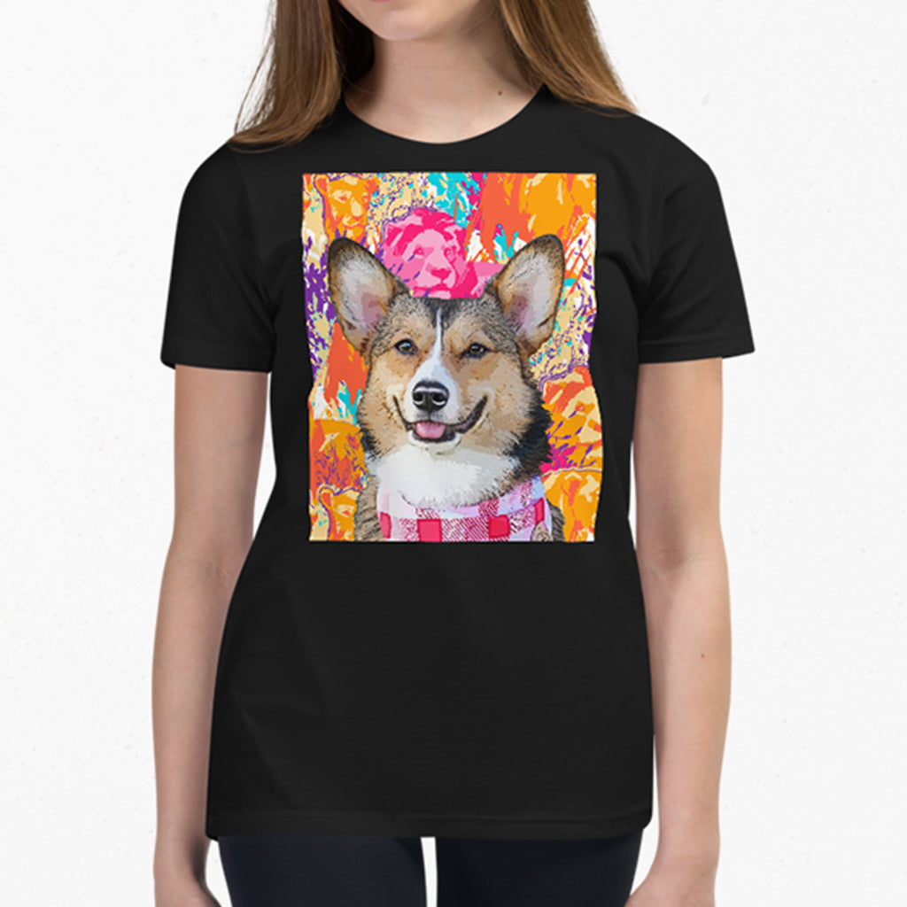 Original Pet Pop Art Youth Crew - Custom pet art of your dog or cat by pop-your-pup