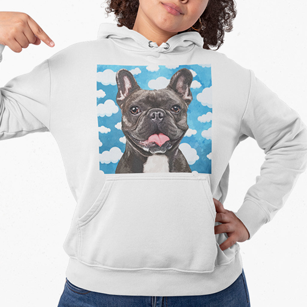 Original Pet Pop Art Youth hoodie - Custom pet art of your dog or cat by pop-your-pup