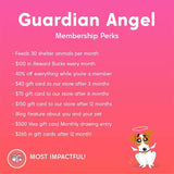 Paw Squad - Guardian Angel Membership - Custom pet art of your dog or cat by pop-your-pup