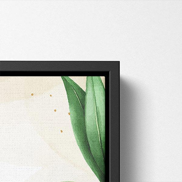 Pop Chic Modern Framed Canvas - Custom pet art of your dog or cat by pop-your-pup