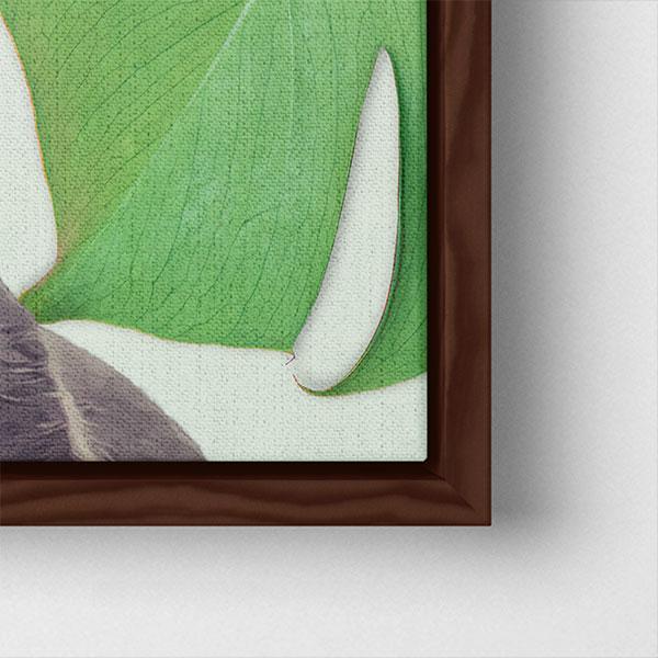 Pop Chic Modern Framed Canvas - Custom pet art of your dog or cat by pop-your-pup