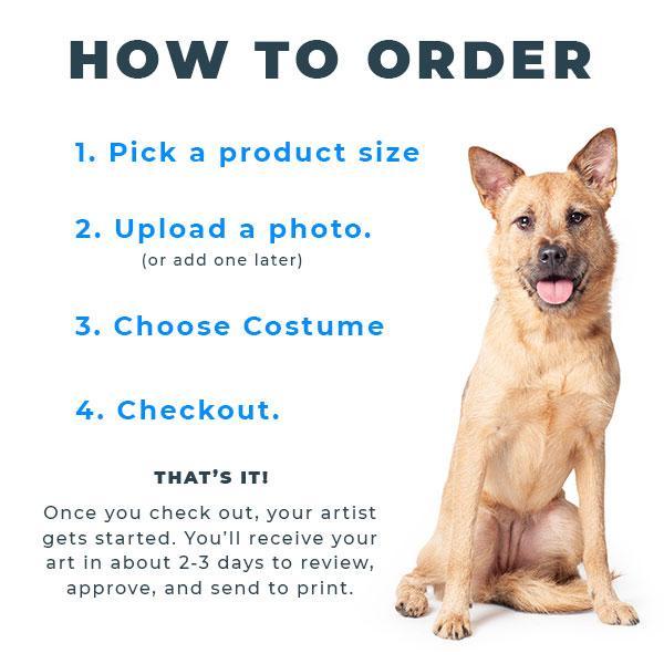 Pop Icon Canvas Wrap - Pop Your Pup!™