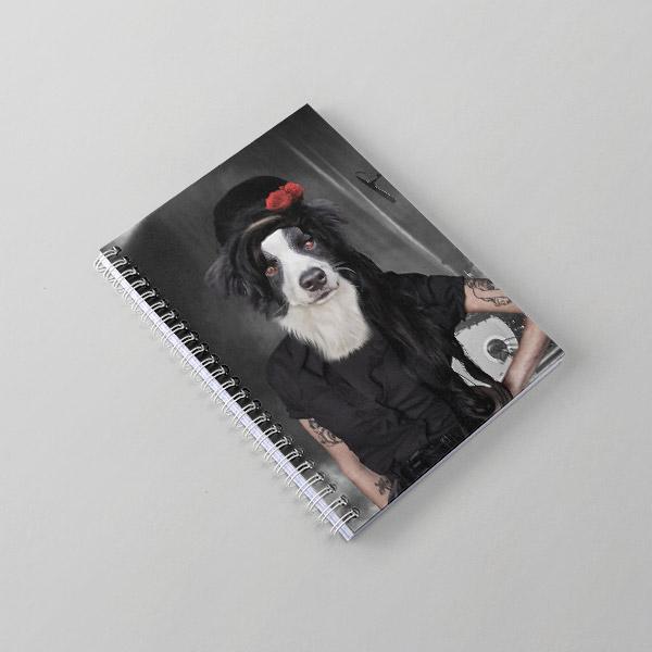 Amy Pawhouse - Notebook - Pop Your Pup Renaissance Costumes