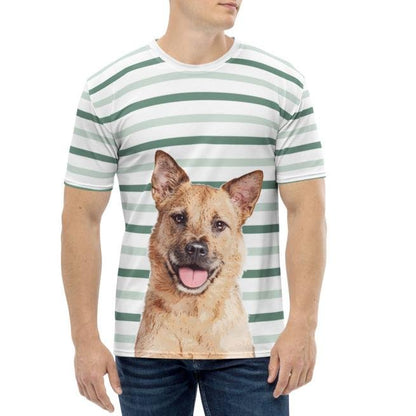 Custom Pet Art All Over Print Tee - Pop Your Pup!™