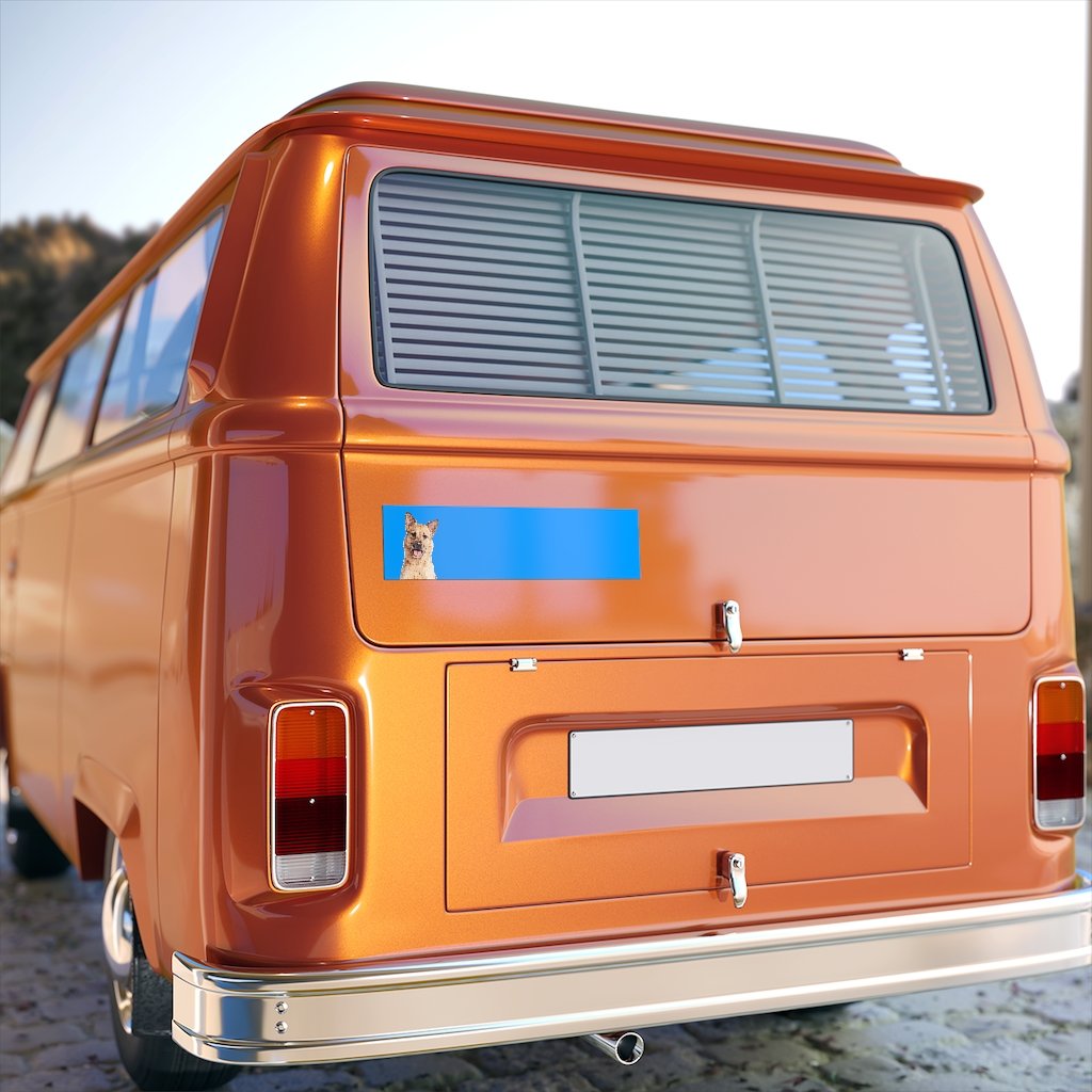 Custom Pet Art Bumper Stickers - Pop Your Pup!™