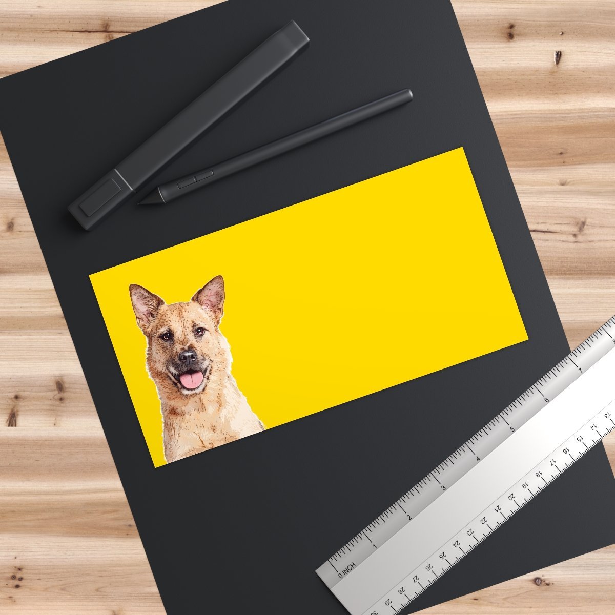 Custom Pet Art Bumper Stickers - Pop Your Pup!™