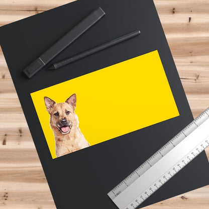 Custom Pet Art Bumper Stickers - Pop Your Pup!™