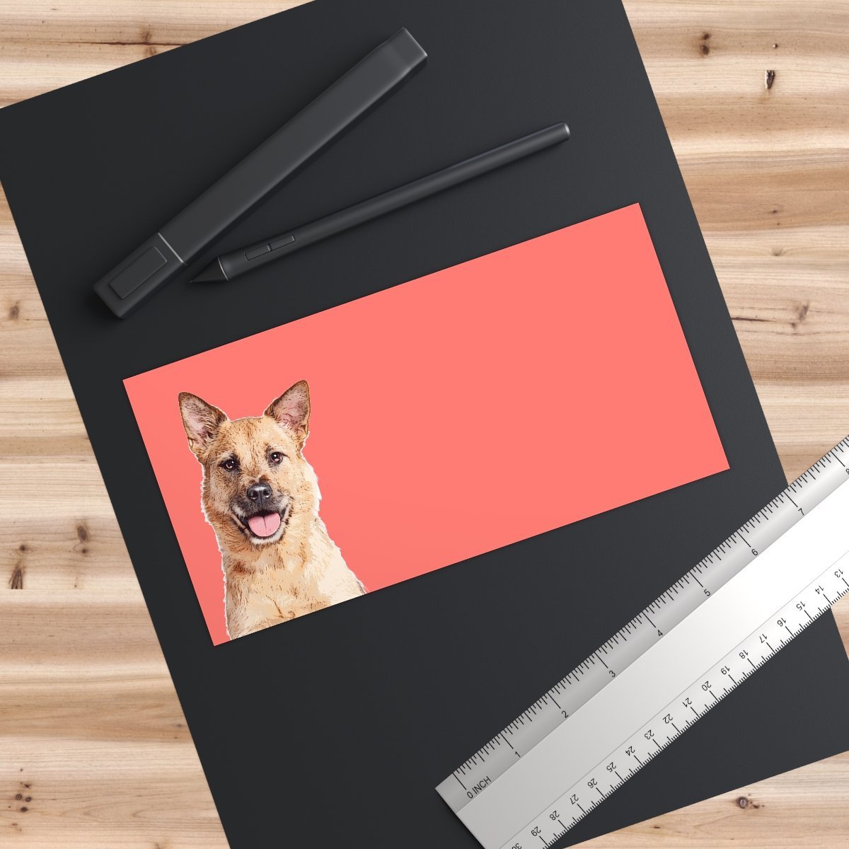 Custom Pet Art Bumper Stickers - Pop Your Pup!™