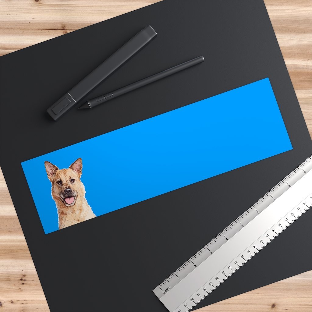 Custom Pet Art Bumper Stickers - Pop Your Pup!™