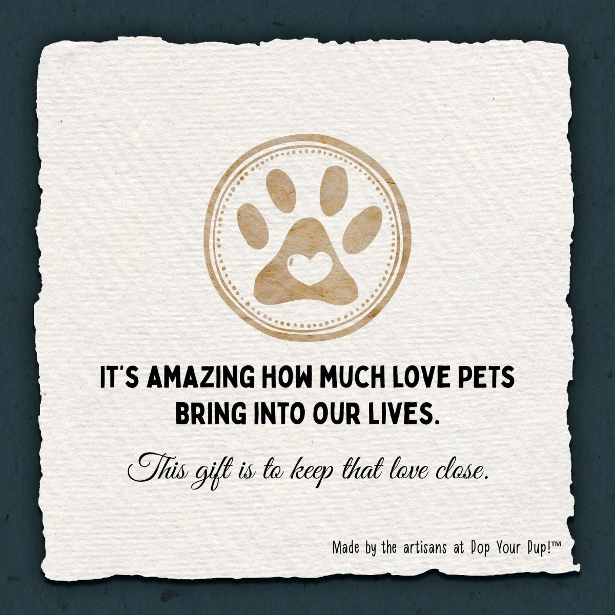 Custom Pet Art - Circle Necklace - Pop Your Pup!™