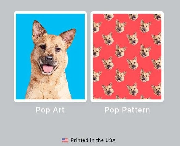 Custom Pet Art Desk Mats - Pop Your Pup!™