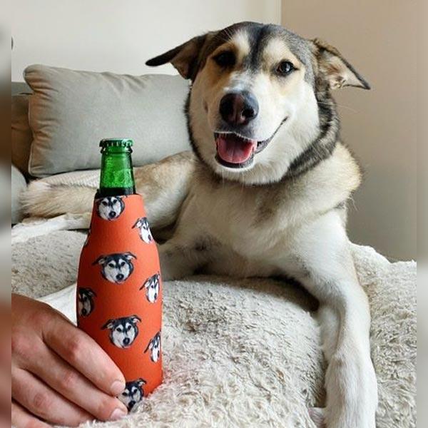 Cat/Dog Drink Koozies Pug
