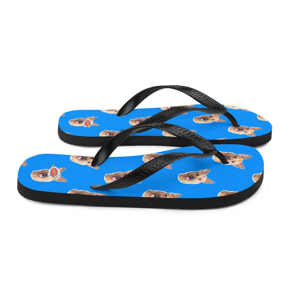 Custom Pet Art Flip-Flops - Pop Your Pup!™