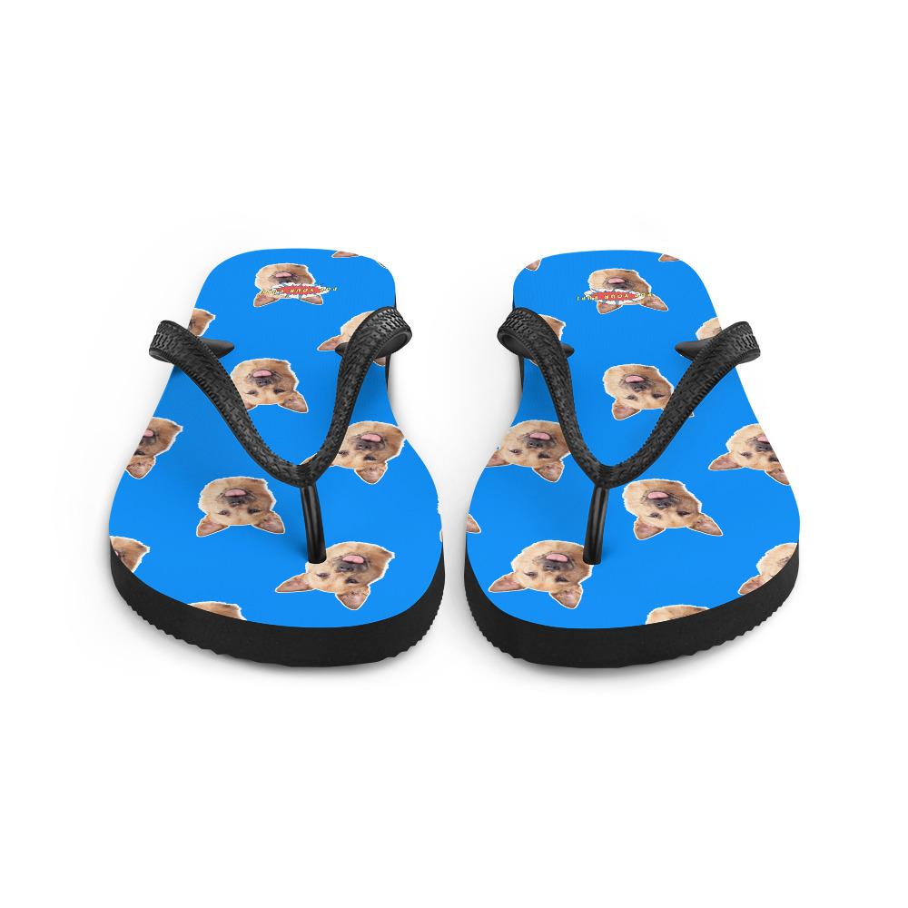 Custom Pet Art Flip-Flops - Pop Your Pup!™