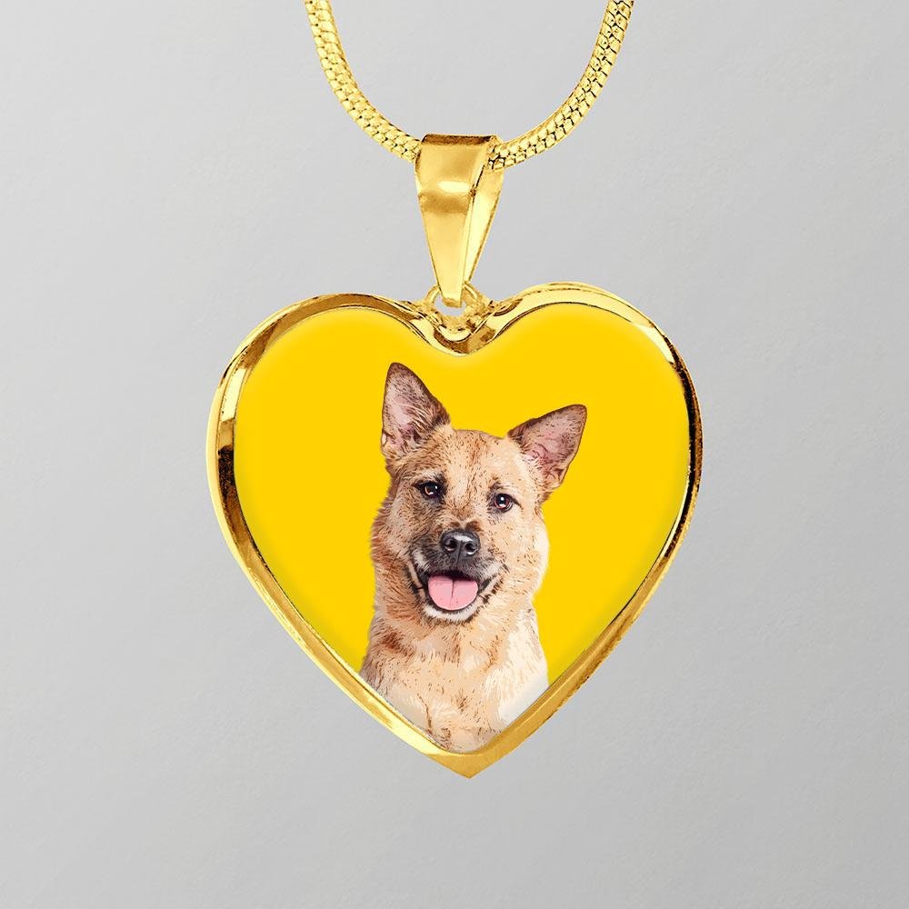 German Shepherd Angel Necklace, Personalized Sympathy Gifts – Dazzling Paws  Jewelry