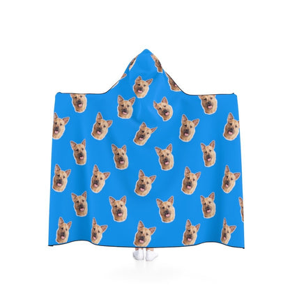 Custom Pet Art Hooded Blanket - Pop Your Pup!™