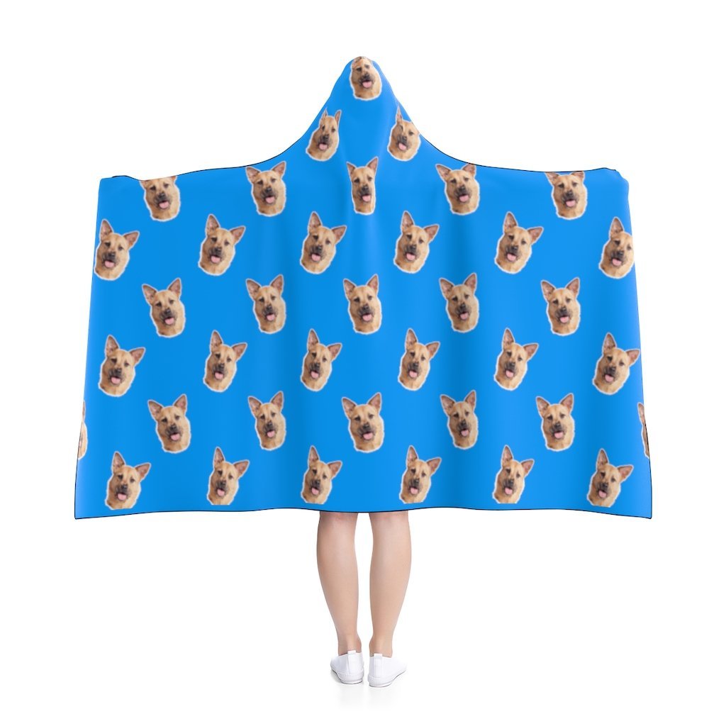 Custom Pet Art Hooded Blanket - Pop Your Pup!™