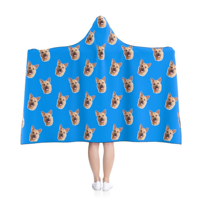 Custom Pet Art Hooded Blanket - Pop Your Pup!™