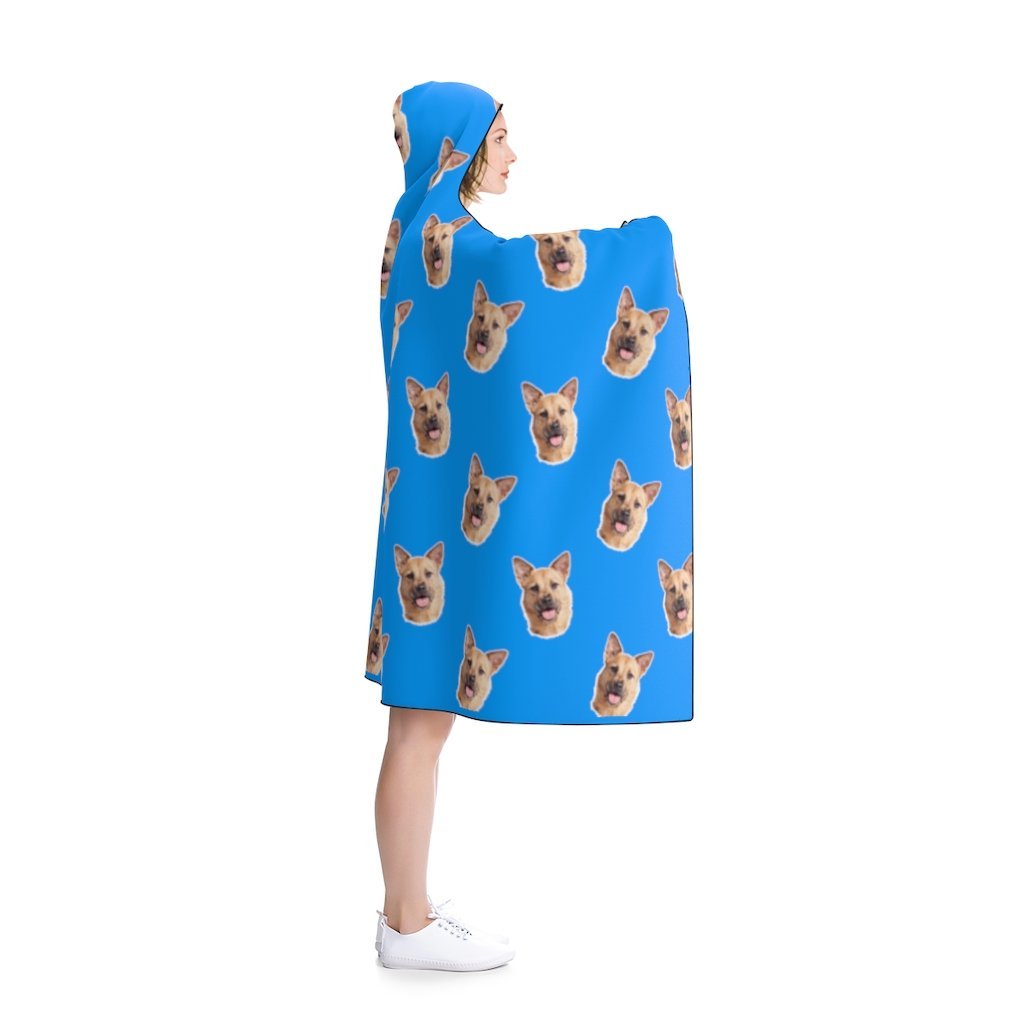 Custom Pet Art Hooded Blanket - Pop Your Pup!™