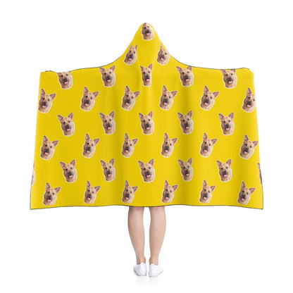 Custom Pet Art Hooded Blanket - Pop Your Pup!™