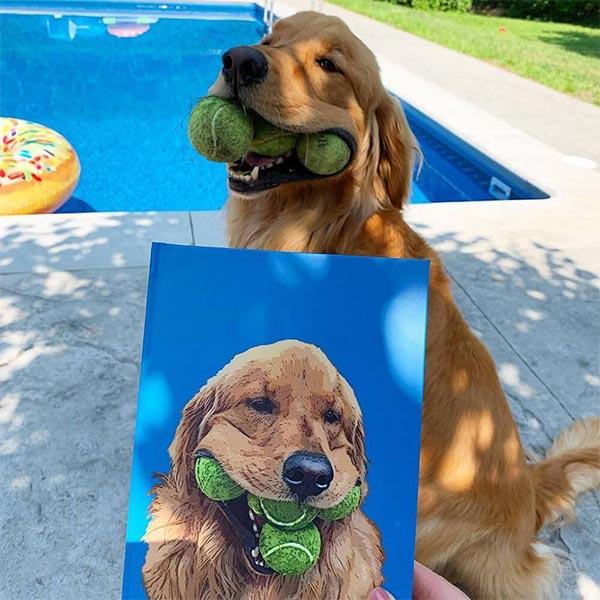 Custom Pet Art Puzzle - Pet portrait – Pop Your Pup!™